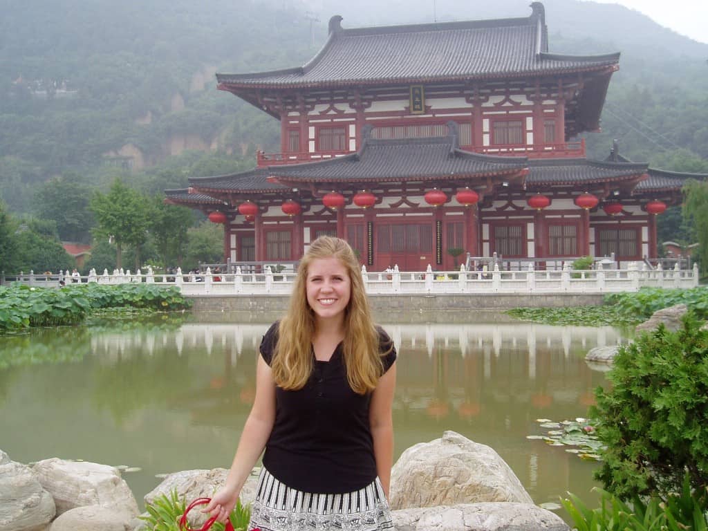 Megan Kartchner in Xi'an